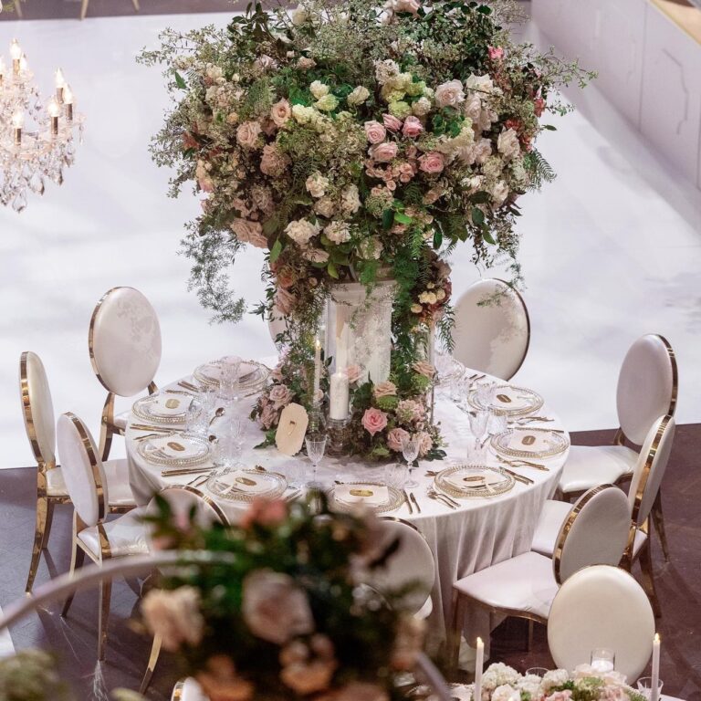 Gold Trim Chair White Optimum Event Hire