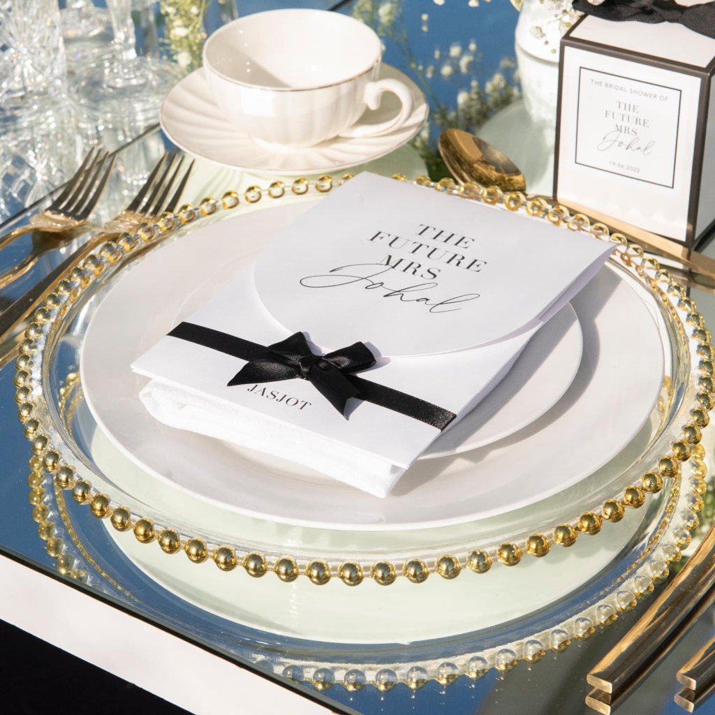 Gold Beaded Glass Charger Plate Optimum Event Hire