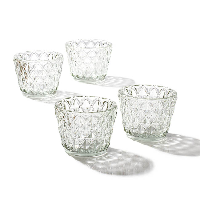 Diamond Votive Candle Holder