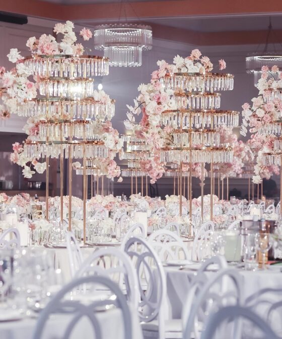 CENTREPIECES & CANDELABRAS Optimum Event Hire Luxury Wedding