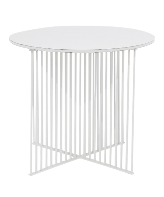 White Linea Coffee Table Hire