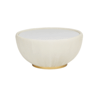 Beige-Ribbed-Round-Coffee-Table-Hire-Sydney