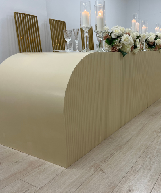 BRIDAL TABLES Optimum Event Hire Luxury Wedding & Event Furniture