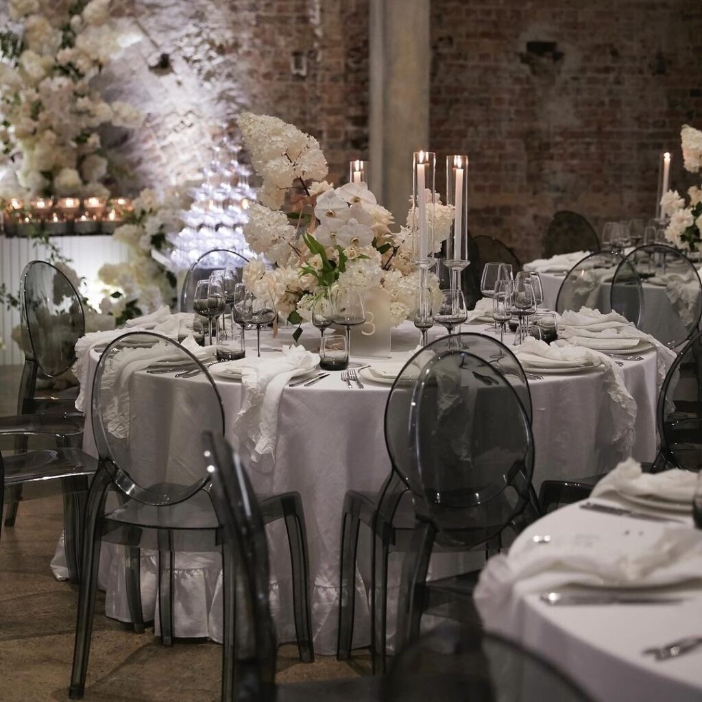 Image showcasing Ghost Chair Smoke - Optimum Event Hire