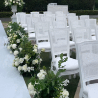 White-French-Mesh-Chair-Hire