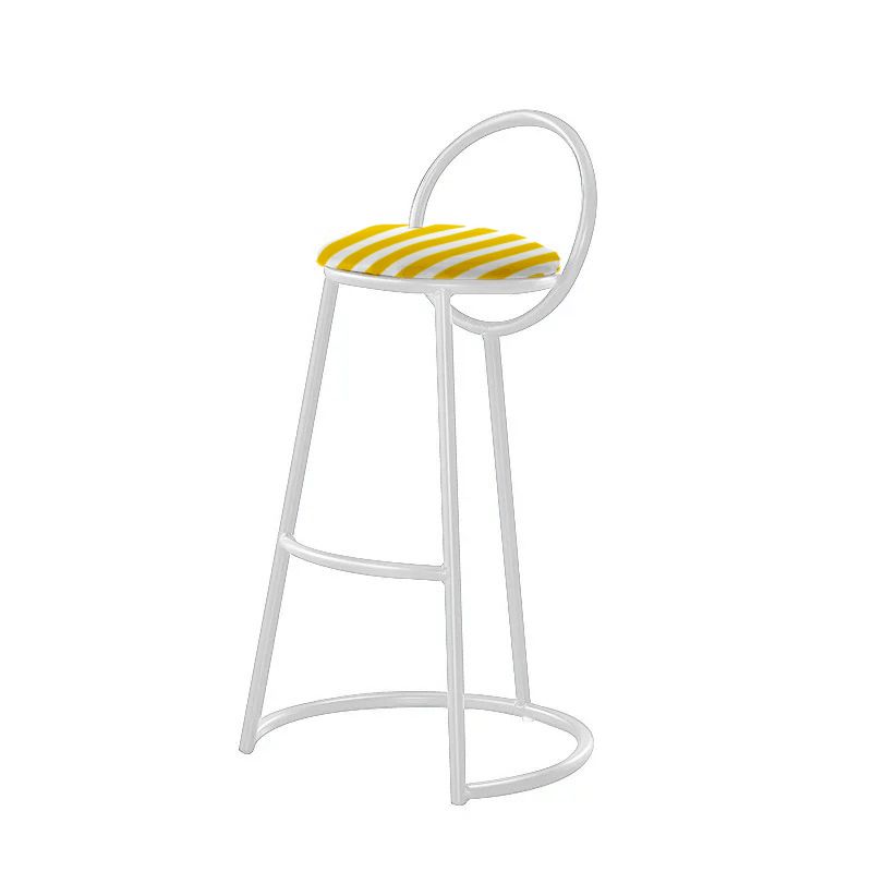 Yellow Loop Outdoor Cocktail Bar Stool Hire