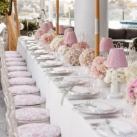 Pink-Pleated-Lamp-Hire-White-Stick2