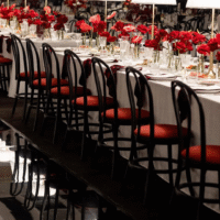 Black-Bentwood-Chair-Red-Cushion