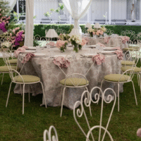 White-Swirl-Capri-Chair-Green-Cushion