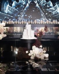 Overhang-Cake-Table-Hire-Black
