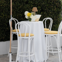 Yellow-Bentwood-Bar-Stool-Hire-Sydney