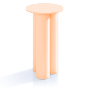 Orange Column Bar Table