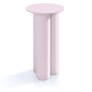 Pink Column Bar Table