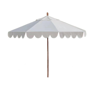 White U Umbrella